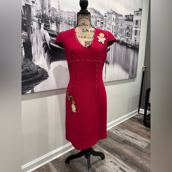 Red cocktail dress - Picture 1 of 4